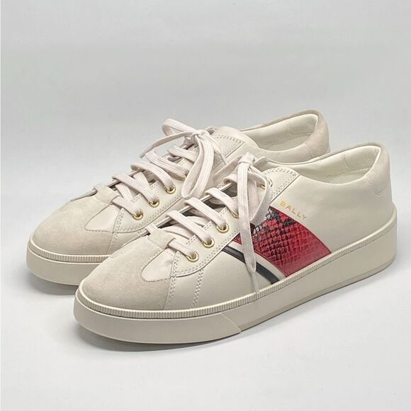 Bally Roller Embossed Low-Top Sneakers size 43/us size 10 - Picture 3 of 13